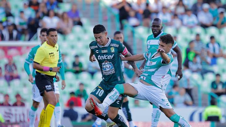 Se extendió la pesadilla de James Rodríguez: está tocando fondo con Club León en la Liga MX