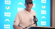 Chargers say they need to clean up their play after 10 penalties in loss to Commanders