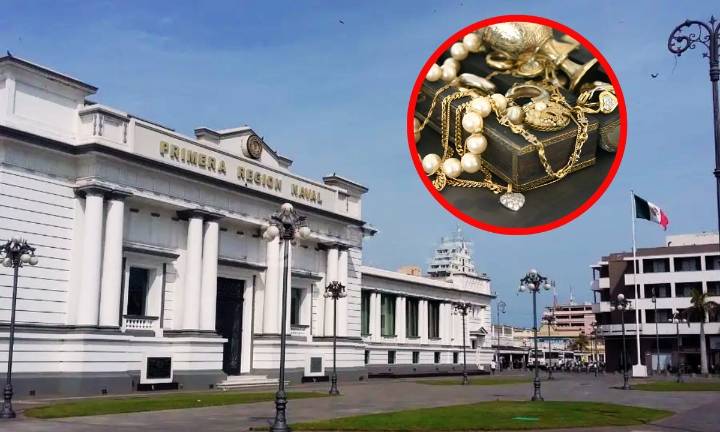 Aparece en bases de la Marina, cuantioso botín robado