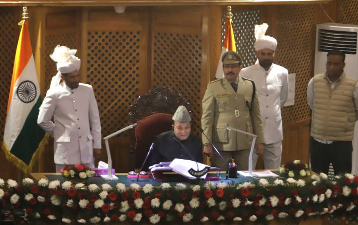 Speaker rejects Sajad Lone’s adjournment motion on reservation policy