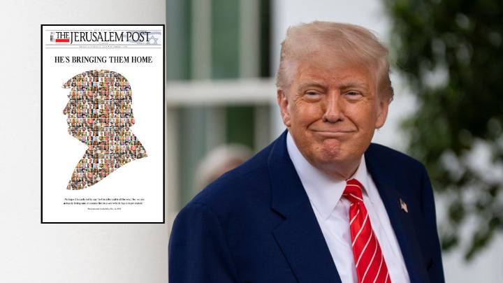 Jerusalem Post Honors Trump With ‘He’s Bringing Them Home’ Cover After Gaza Deal