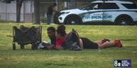 Love on the grass: How an unhoused couple in Las Vegas is hoping to change their fortune