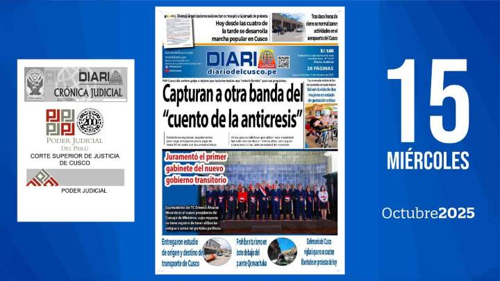 Edición Impresa | Miércoles 15 10 2025