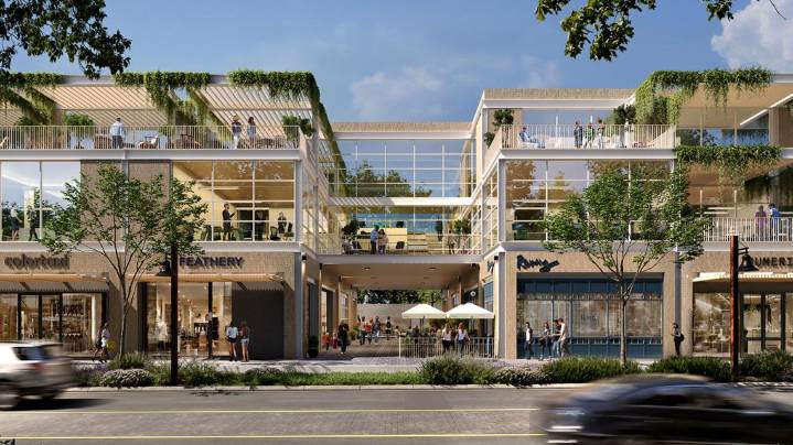 Henderson Avenue development goes vertical, one year before it's scheduled to open