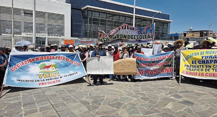 Arequipa: Más de 80 pueblos quedarían fuera de la expansión urbana