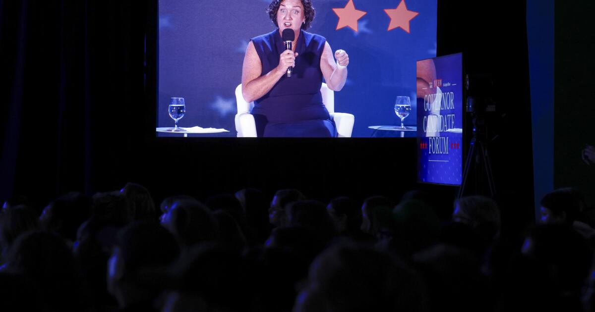 Letters to the Editor: Katie Porter is qualified to be governor. Don’t believe the memes that say otherwise