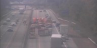 Injuries reported following crash on I