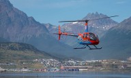 Ushuaia desde el cielo: la experiencia de los vuelos en helicópteros