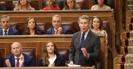 Feijóo carga contra Sánchez en el Congreso: "Si trabajas, pagas; si robas, cobras; y si le aplaudes, prosperas"