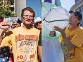 Pedro Pascal sacó los prohibidos contra Trump: actor chileno se viraliza por bailar en protesta “No Kings” en Estados Unidos