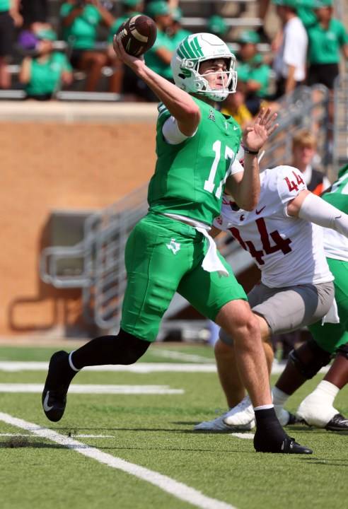 North Texas hasn't been undefeated this late in a season since before 'Mean' Joe Greene