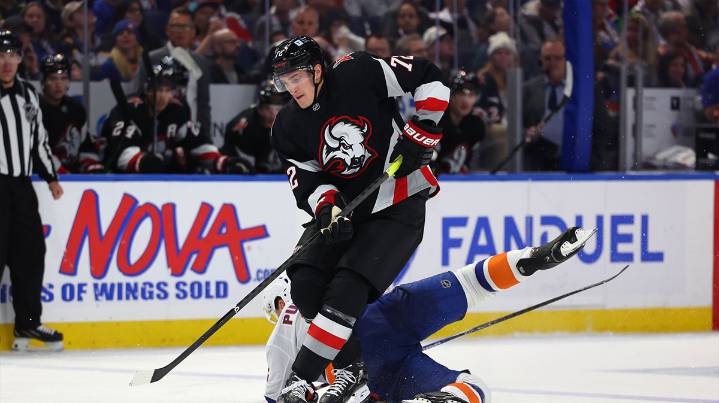 Sabres’ Tage Thompson preaches patience amid 0