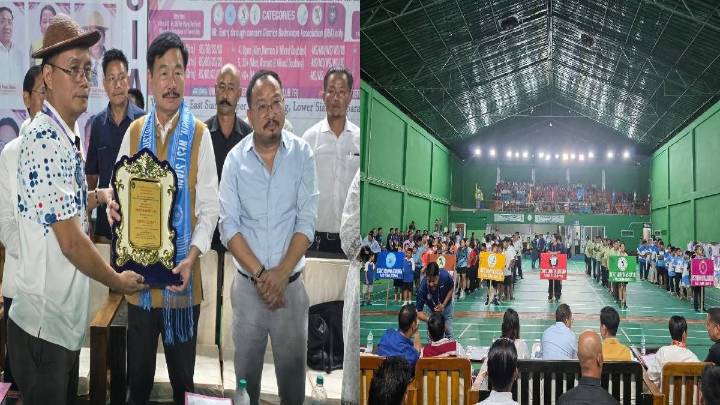 Greater Siang Badminton Championship 2025 kicks off in Arunachal's Aalo with spirit of unity and sportsmanship