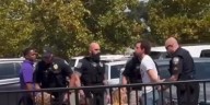 Anti-MAGA protest ends with several LSU students detained