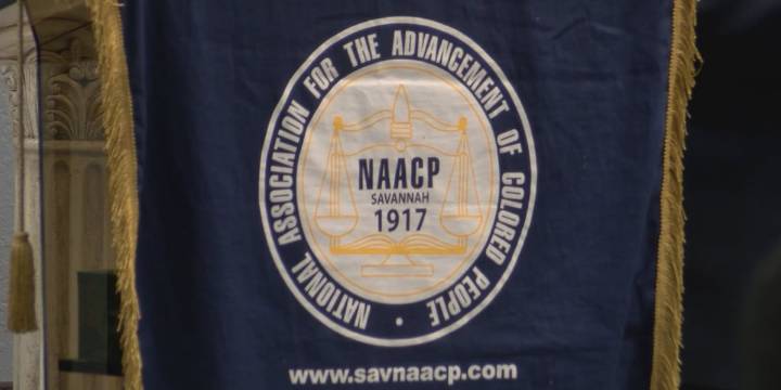 Public officials discuss local option sales tax extension and school tax relief at monthly NAACP meeting