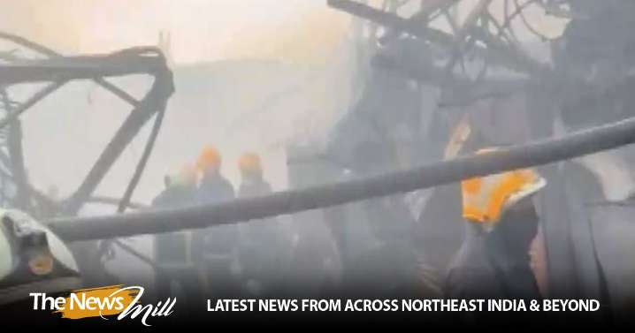 Maharashtra: Massive fire breaks out at several shops in Mumbai, doused after hours of effort