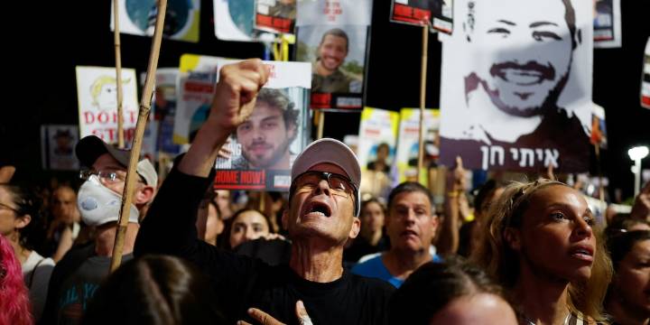 Crece la tensión en Israel: la visita relámpago de Trump y el temor de los familiares de los rehenes