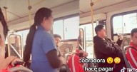 Cobradora ENFRENTA a PNP para que pague su pasaje tras incremento de tarifas por extorsiones: “Es lo justo, maestro”