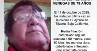 Se busca a Francisca Herrera Venegas de 79 años