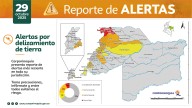 Corporinoquia presenta reporte actualizado de alertas por deslizamientos de tierra