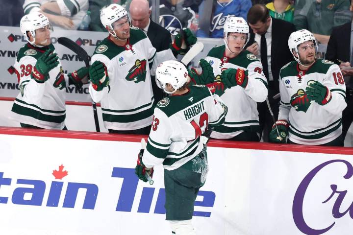 Wild shuffle lineup ahead of opener: Ohgren and Haight in, Yurov out, Sturm out long