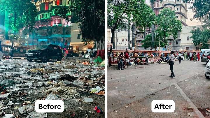 Indore News: City Cleans Up Over 1,400 Tonnes Of Waste Overnight After Diwali Celebration