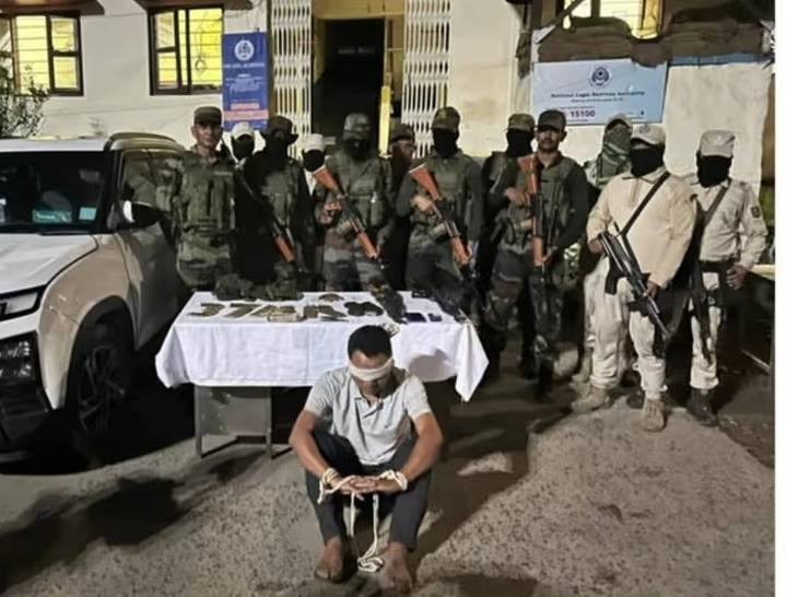 Manipur Forces Capture Four Militants, Including Leader of Banned Kuki Outfit