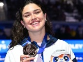 Italian swim world champion banned after airport theft