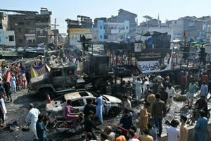 Five killed as Pakistan police clear anti