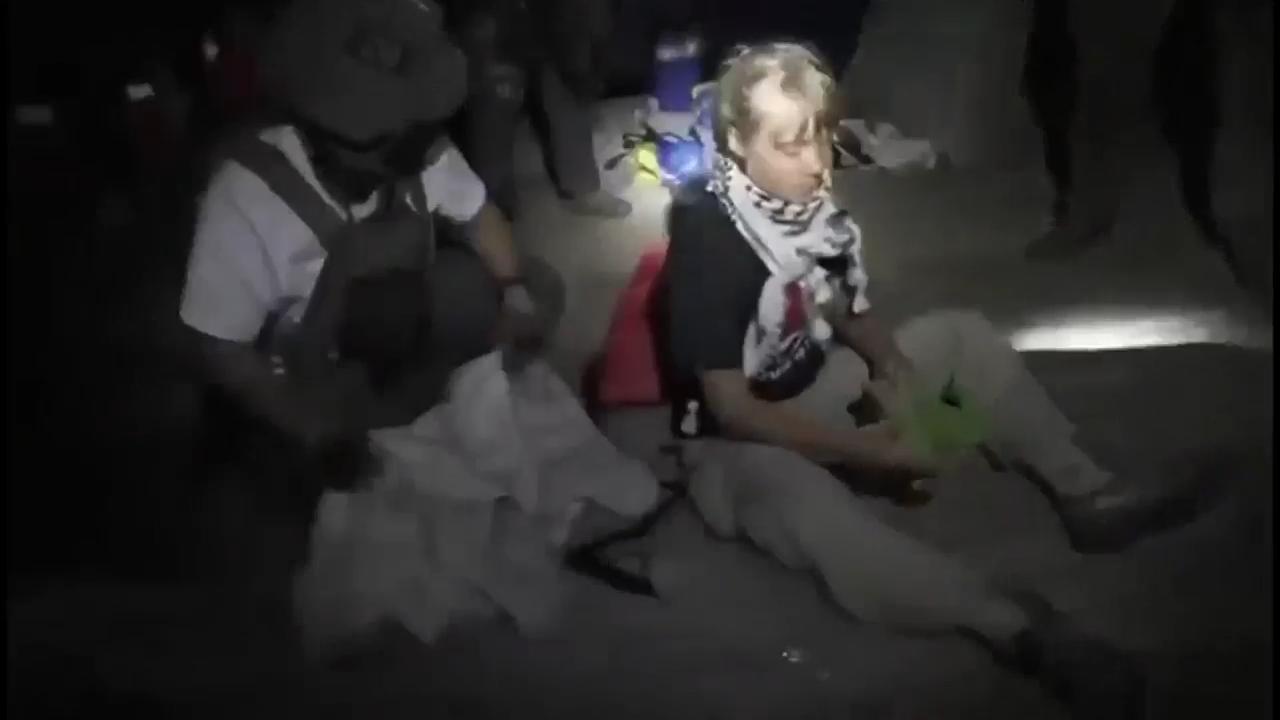 Israel released video of Greta Thunberg following interception of Gaza