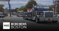 Tow trucks line up in Andover to honor Francis Coady, a legend in the business