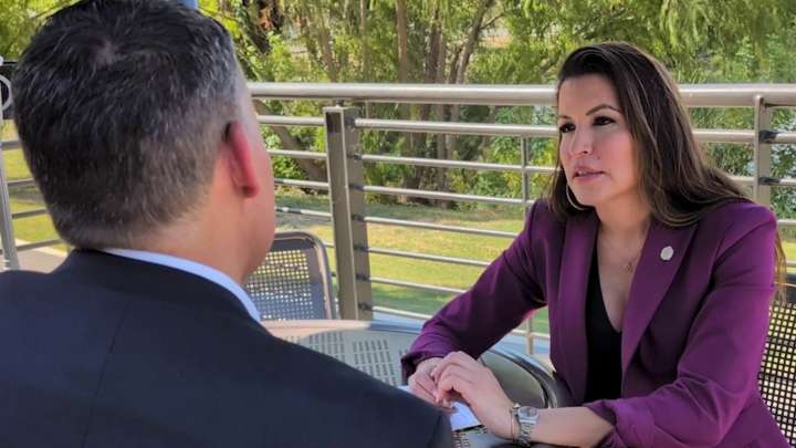 District 7 Councilwoman Marina Alderete Gavito discusses Woodlawn Lake improvements, core services
