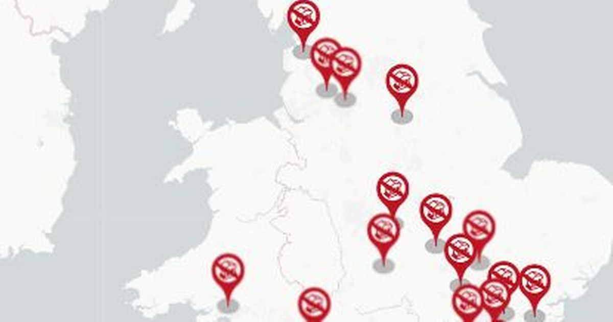Mapped - all the banks closing in November including Lloyds, NatWest, Halifax, Santander, Barclays