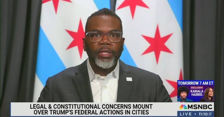 Chicago Mayor Flat Out Says Trump ‘Declared War’ On His City and Others