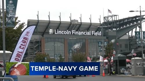 Temple celebrates homecoming with Navy in town for 250th anniversary