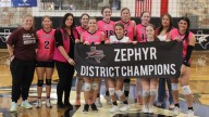 Zephyr volleyball completes undefeated district run with four