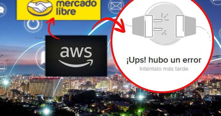 ¿Se cayó Mercado Libre? Amazon Web Services lo ‘derrumba’ ante falla global