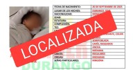 Bebé robada en Durango es hallada con vida; investigan negligencia en el Hospital Materno Infantil
