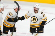 Deadspin | Bruins out to end tough trip on high note vs. Mammoth