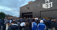 Nine great photos as Nottingham Forest and FC Porto fans head to City Ground