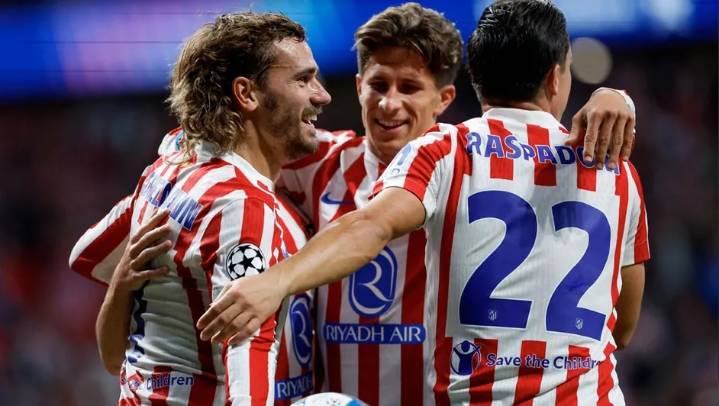 Atlético de Madrid suma nueva goleada ante el Frankfurt