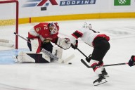 Dorofeyev, Pinto, Bobrovsky named NHL’s three stars of the week