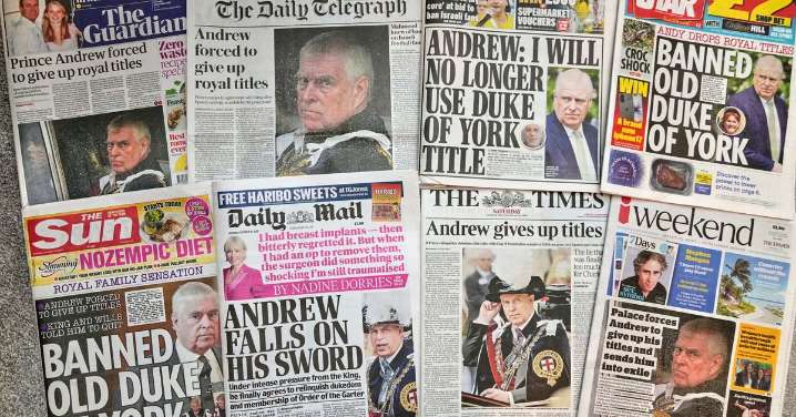 After years of scandal, three words were the final straw for Andrew