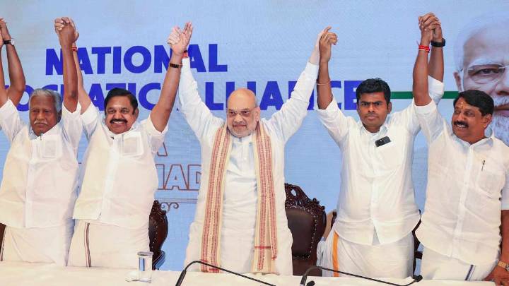AIADMK, BJP leaders discuss election strategy as NDA hopes to get Vijay's backing
