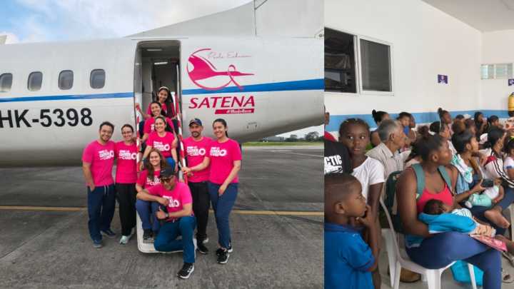Satena y la Liga Colombiana Contra el Cáncer llegaron a Tumaco con la campaña ‘Porque las quiero, las cuido’: atendieron a la población vulnerable
