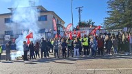 Seguimiento total la segunda jornada de huelga en la planta de Mahle en Motilla