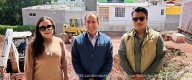 PEPE SALDÍVAR DA INICIO EN LA CONSTRUCCIÓN DE CANCHA MULTIUSOS EN EL BACHILLERATO GENERAL POLICIAL