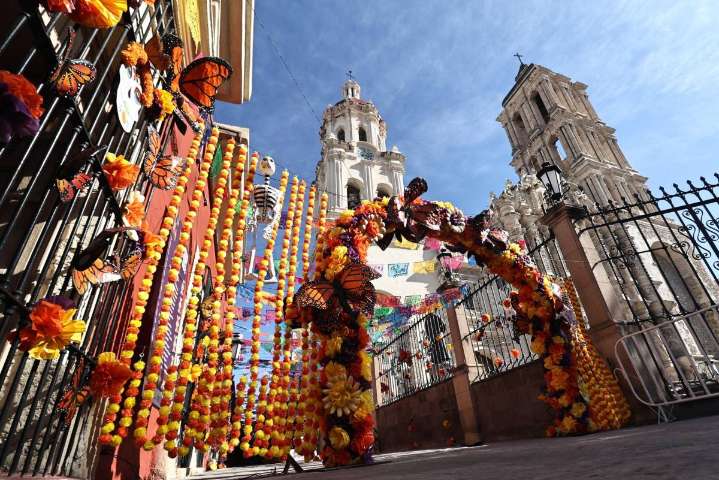 Saltillo: inauguran quinto Festival de la Mariposa Monarca con Plaza de Armas llena