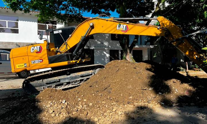 Obras viales en la Comuna 2 de Cali avanzan