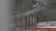 Part of westbound State Route 520 closed over Lake Washington this weekend